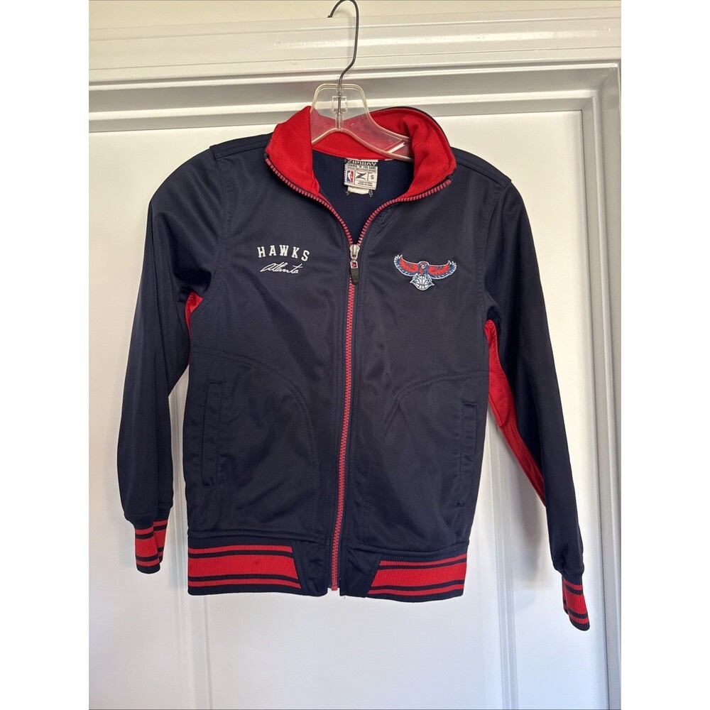 Zipway NBA Men's Atlanta Hawks Anderson Basketball Track Navy Jacket Navy SMALL